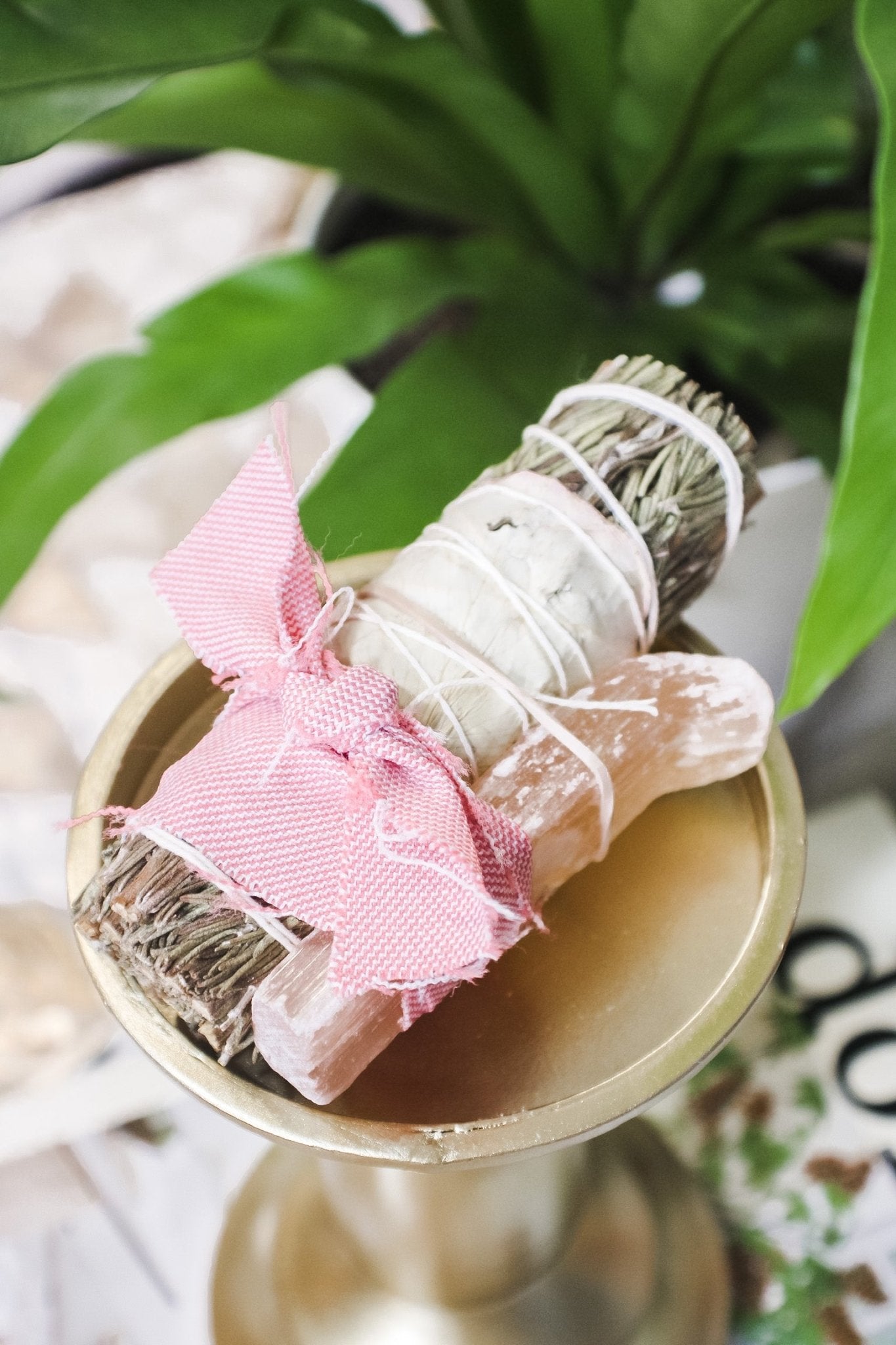 Pink Selenite Rosemary BundleCatherine RisingHome Fragrances