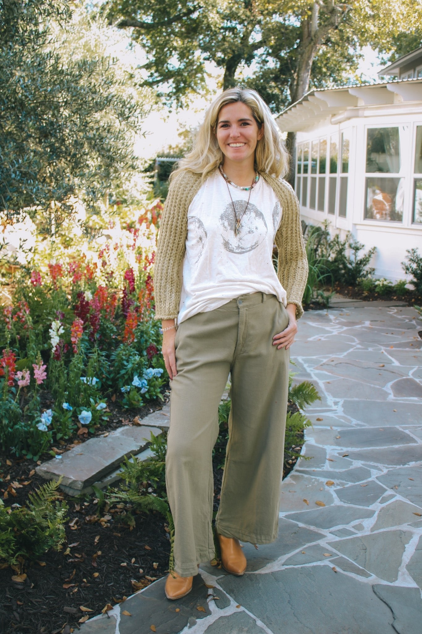 Polly Pants- OliveCP ShadesPants