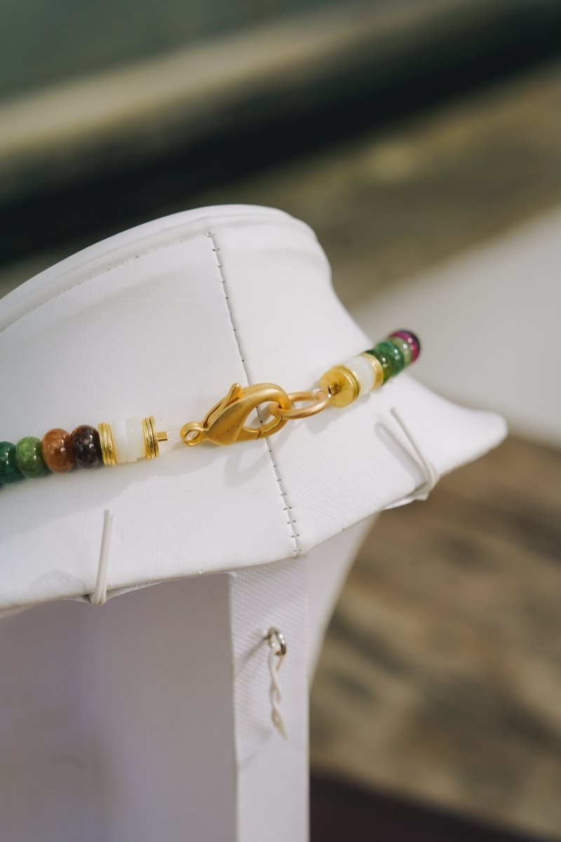 Purple Jade & Gold Heart NecklaceRobin JacksonNecklaces