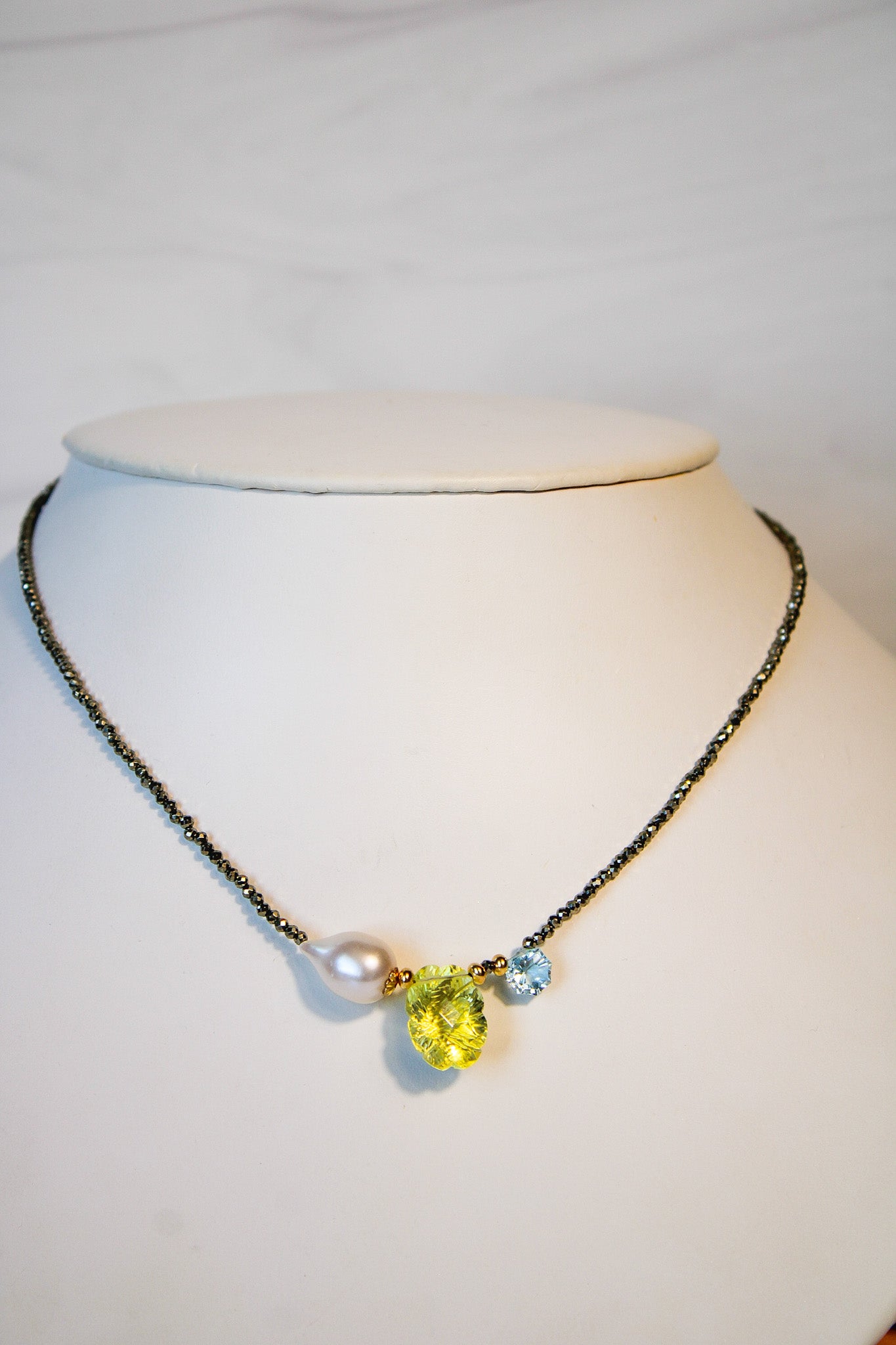 Pyrite Rondelle Necklace (3 styles)Beth ZinkNecklace