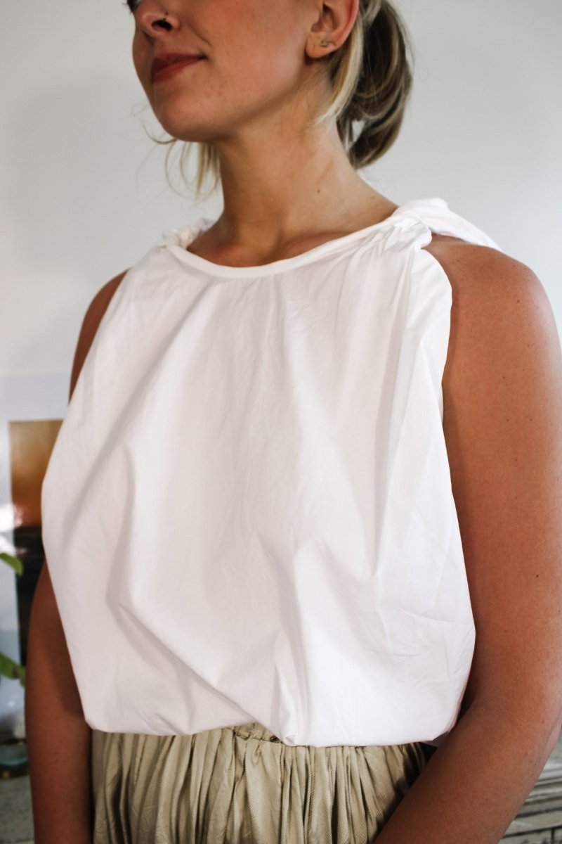 Redeux: Twisted Shoulder TopZiabird Private LabelTOPS