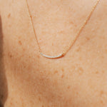 Row of Diamonds 14kt NecklaceZiabird Private LabelNecklaces