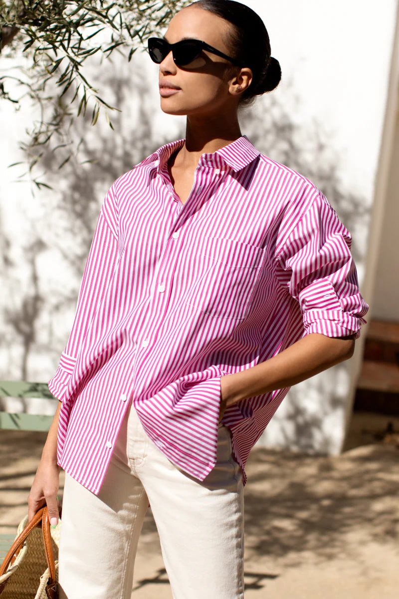 Ryan Shirt - Miller Stripe PinkEmerson FryShirts & Tops