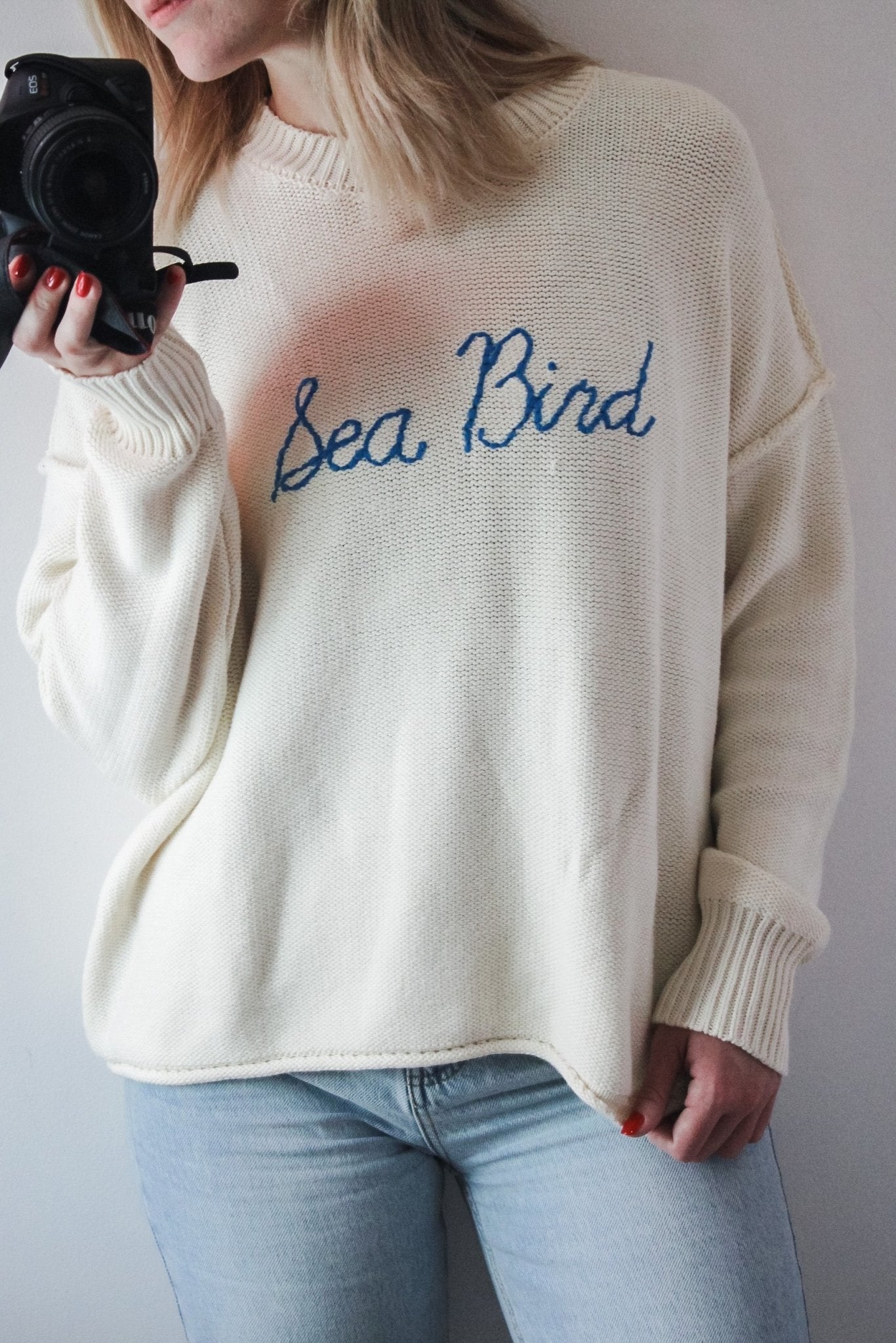 Sea bird Sweater- IvorySubtle LuxurySweater