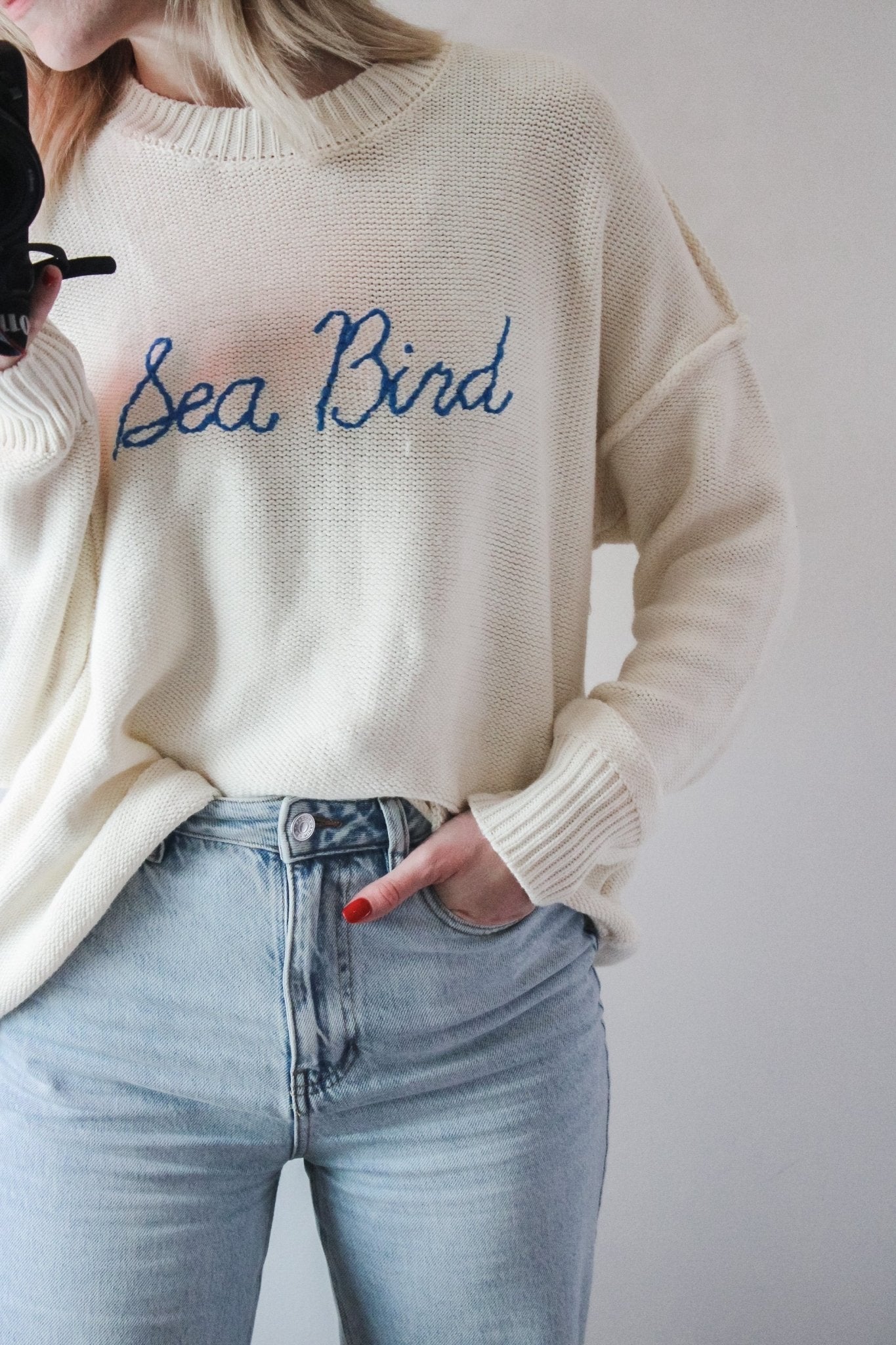 Sea bird Sweater- IvorySubtle LuxurySweater