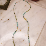 Serpentine & Turquoise Necklace #6028ChipitaNecklace