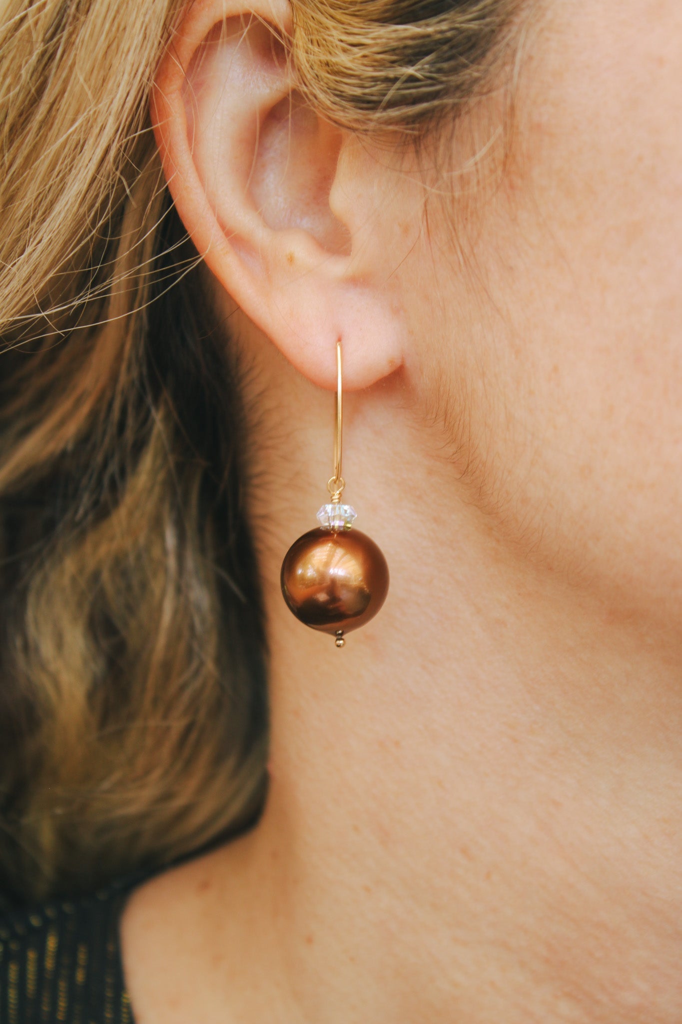 Shell Pearl Earring DropsDebra PyeattEarrings