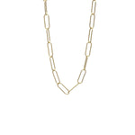 Short Oval Paper Clip NecklaceKenda KistNecklace