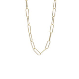 Short Oval Paper Clip NecklaceKenda KistNecklace