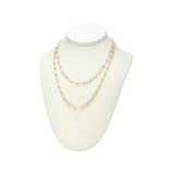 Short Oval Paper Clip NecklaceKenda KistNecklace