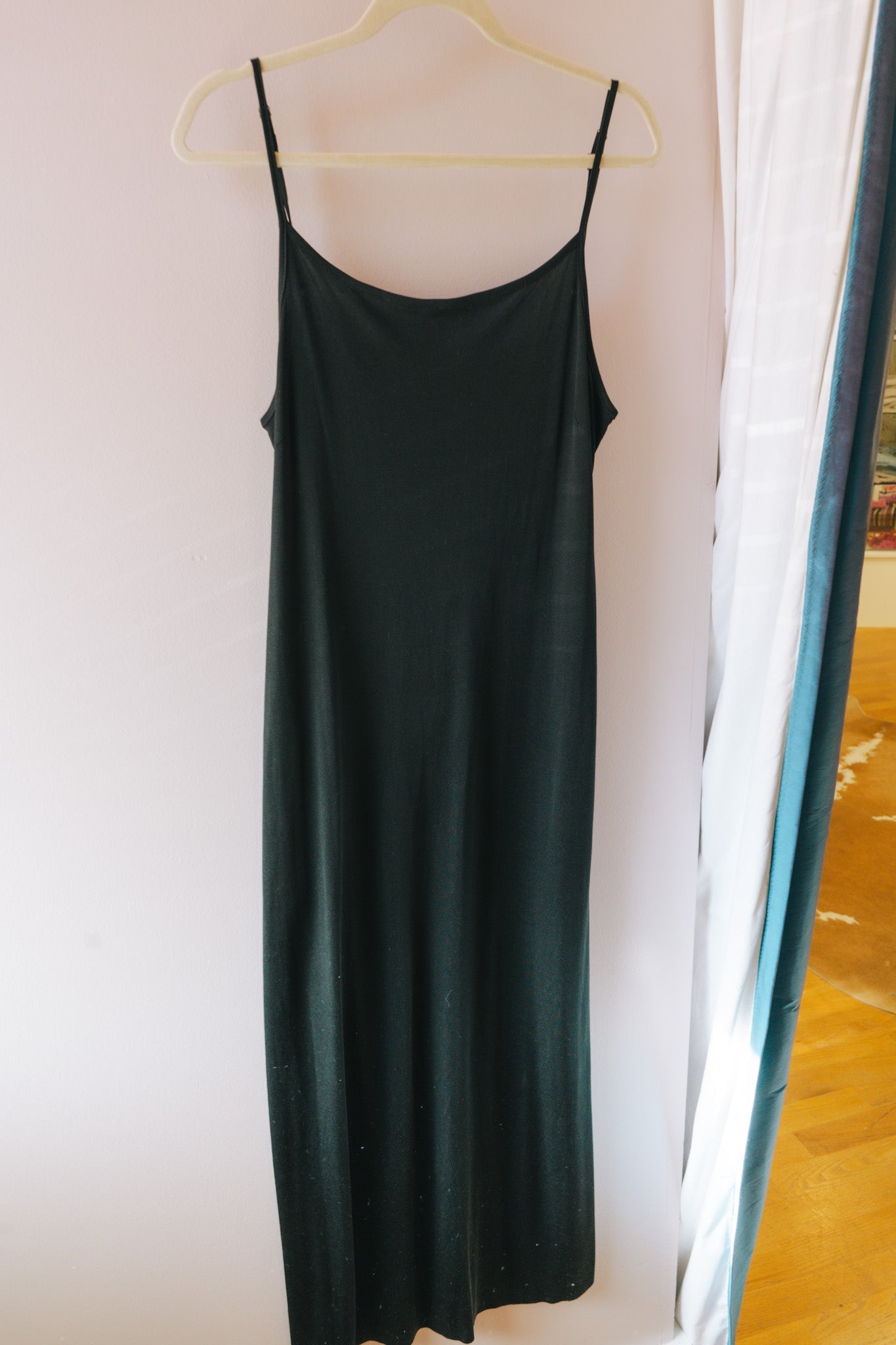 Silk & Jersey Slip Dress - BlackAmano by Lorena LaingDresses