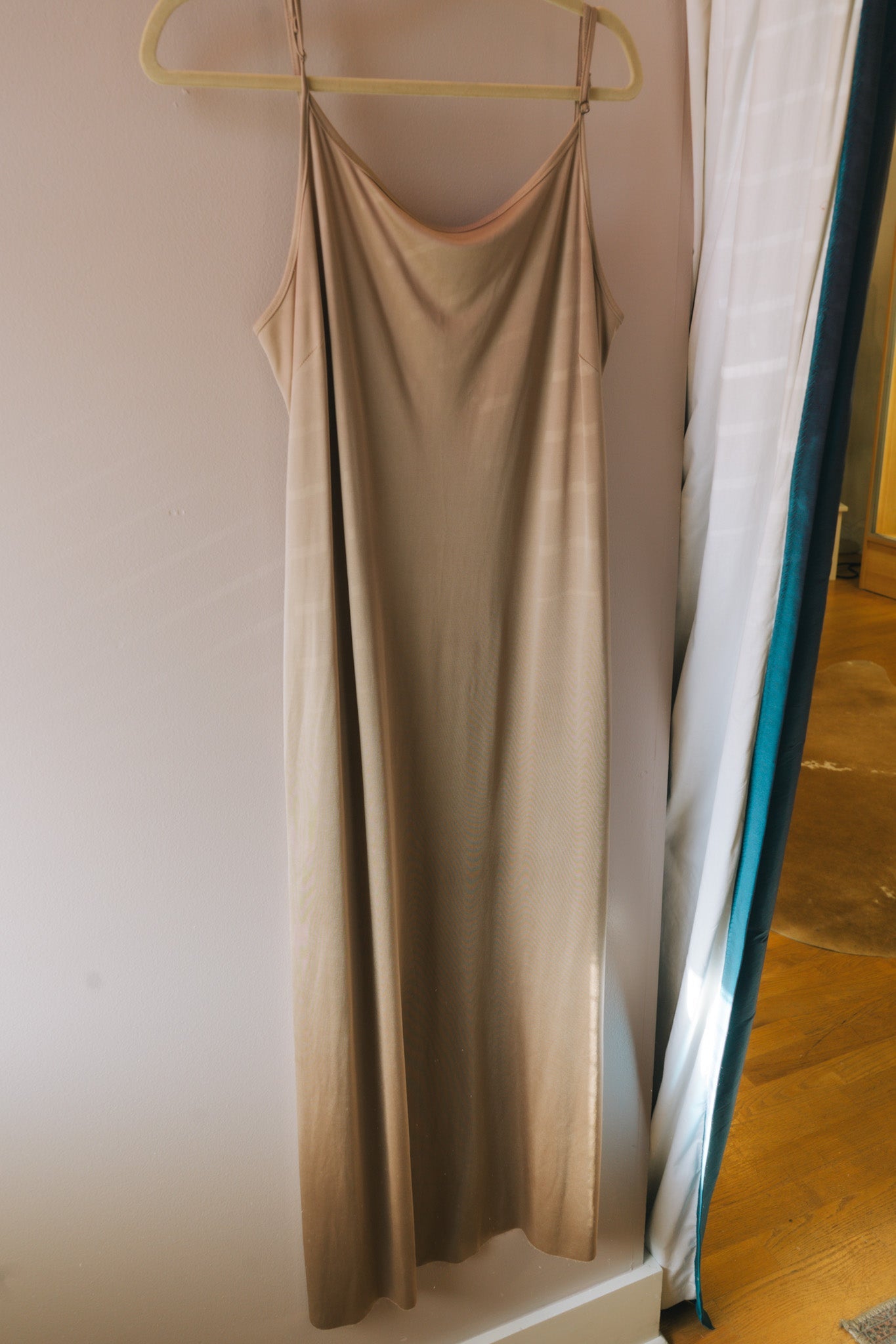Silk & Jersey Slip Dress - MinkAmano by Lorena LaingDresses