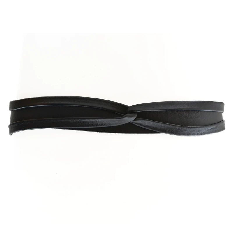 Skinny Wrap Belt- BlackAdaBelt