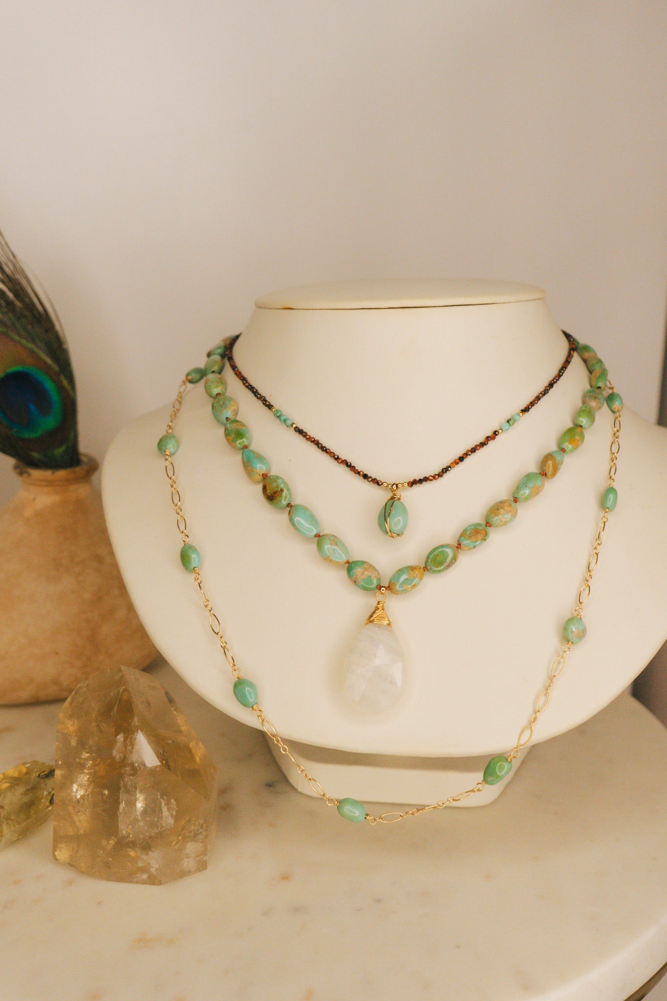 Sonoran Turquoise Necklace #8009James & JezebelleNecklaces