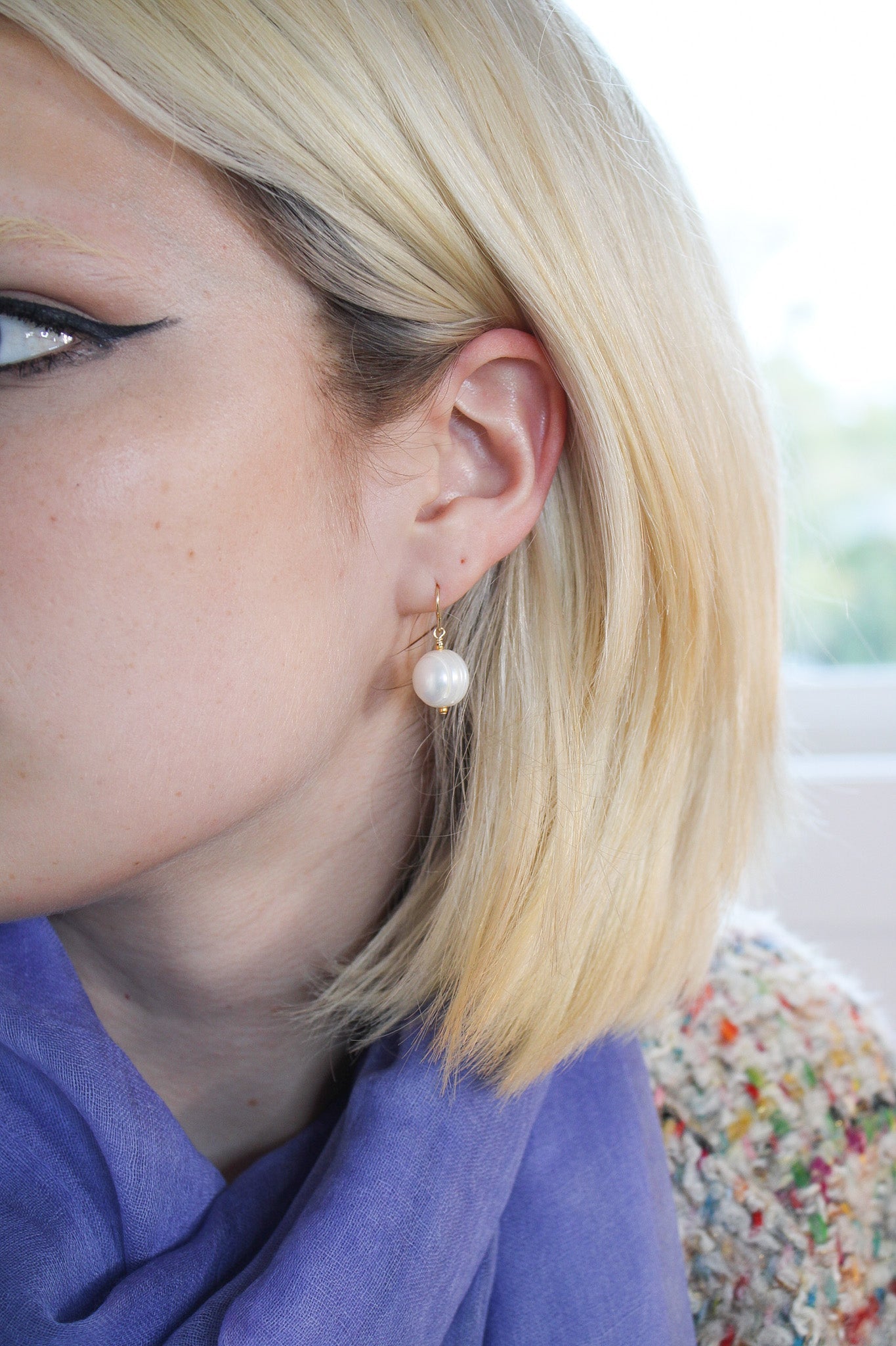 The Always Pearls - SimpleZiabirdEarrings