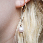The Always Pink Pearls - Gold or SilverZiabirdEarrings