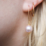 The Always Pink Pearls - Gold or SilverZiabirdEarrings