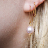 The Always Pink Pearls - Gold or SilverZiabirdEarrings