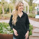 The Romy Shirt - Black CorduroyCP ShadesShirts & Tops