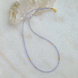 Tiny Tanzanite Necklace #8033James & JezebelleNecklaces