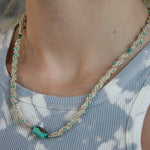 Turquoise and Sterling SilverDebra PyeattNecklace
