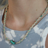 Turquoise and Sterling SilverDebra PyeattNecklace