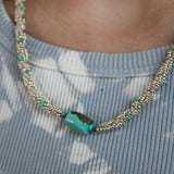 Turquoise and Sterling SilverDebra PyeattNecklace