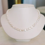 White Freshwater Pearl & Crystal NecklaceDebra PyeattNecklaces