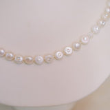 White Freshwater Pearl & Crystal NecklaceDebra PyeattNecklaces