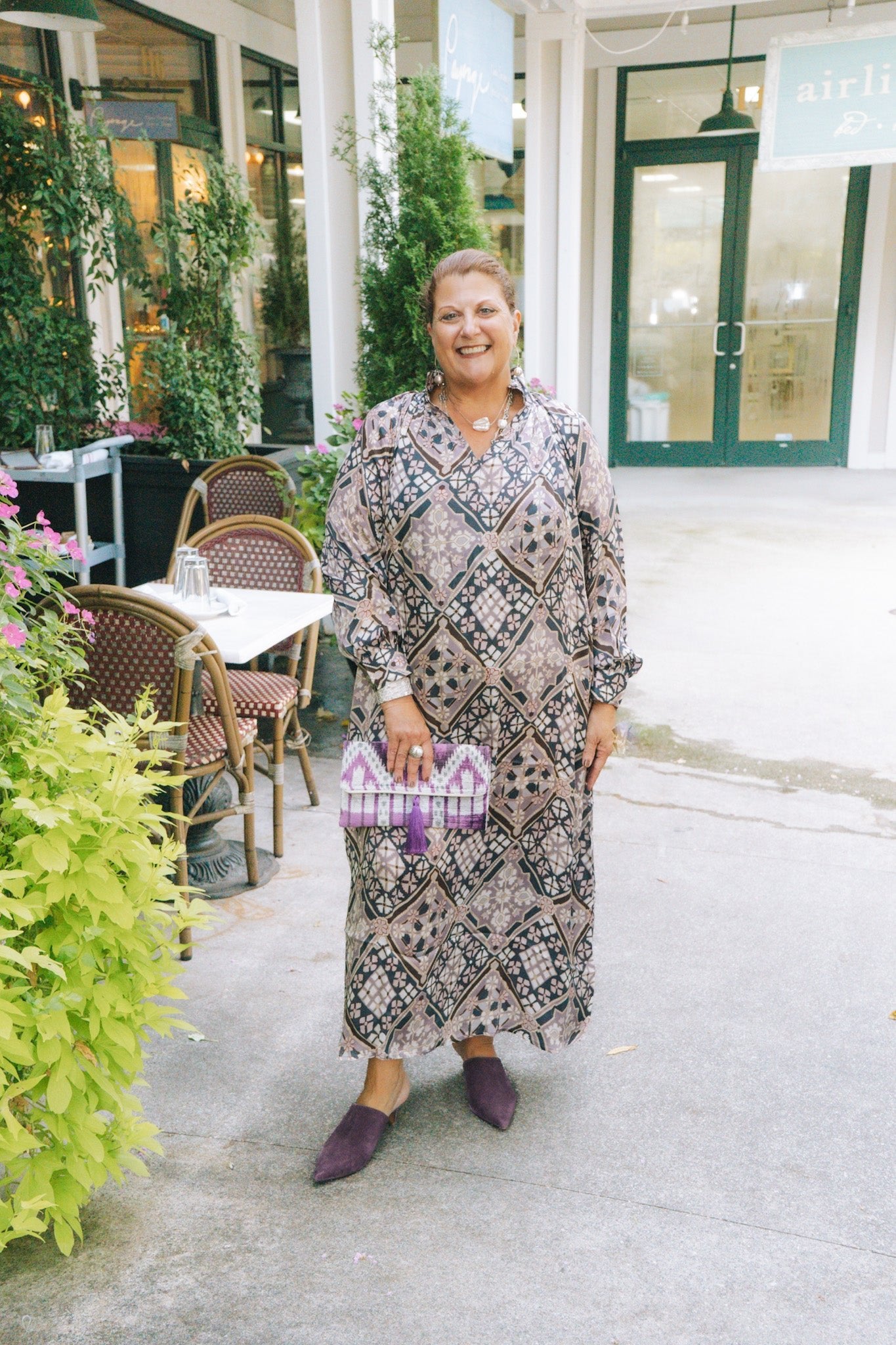 Wild Dress- Lavender & GreyV.DE.VINSTERDress