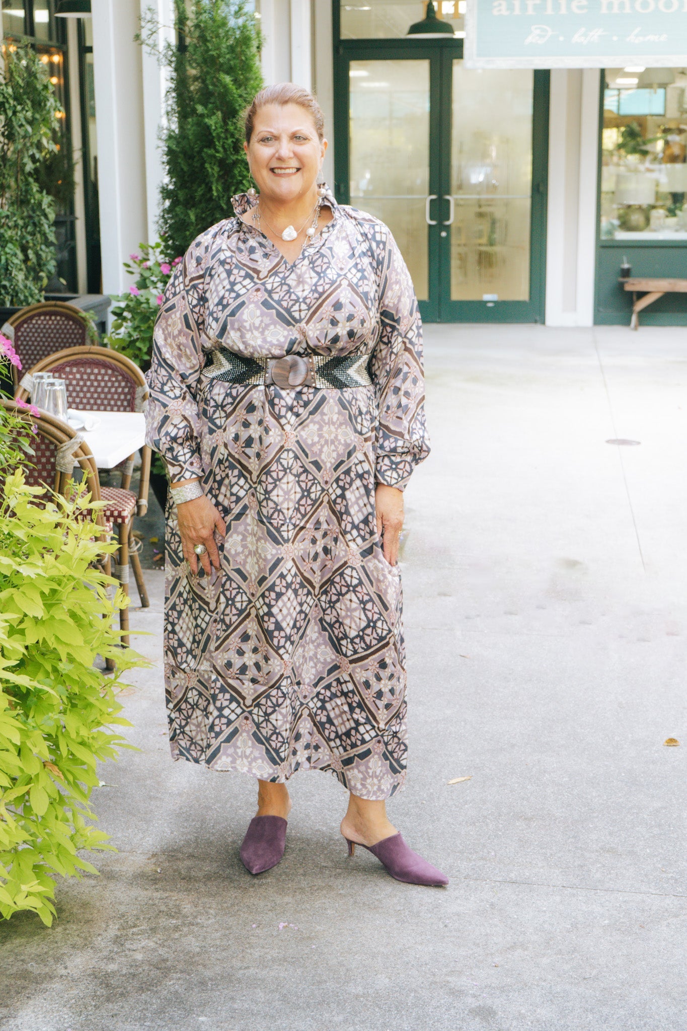 Wild Dress- Lavender & GreyV.DE.VINSTERDress
