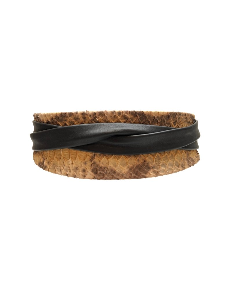 Wrap Belt - Cocoa PythonAdaBelt